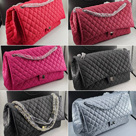 Chanel quilted caviar leather large capacity chain shoulder bag-5294