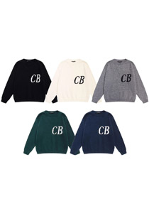 Cole Buxton Classic CB Jacquard Knit Sweater-6005  