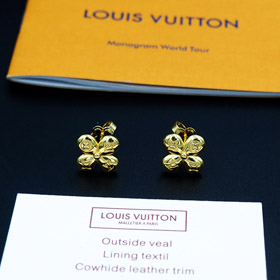 Louis Vuitton LV solid floral earrings-3721